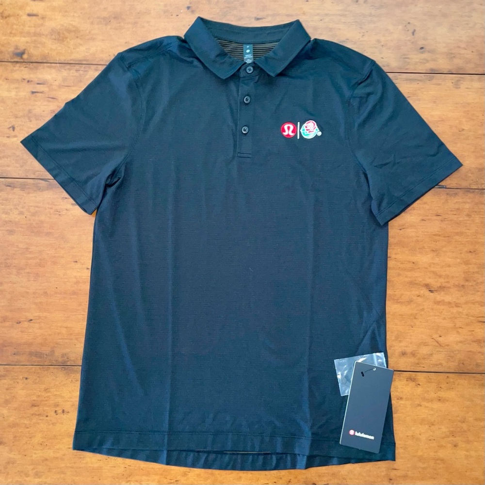 Mens Lululemon x Rose Bowl Evolution Polo 5K, MSRP $98 - Picture 2 of 5